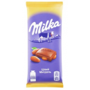 Шоколад молочний Milka з цілим мигдалем 90г